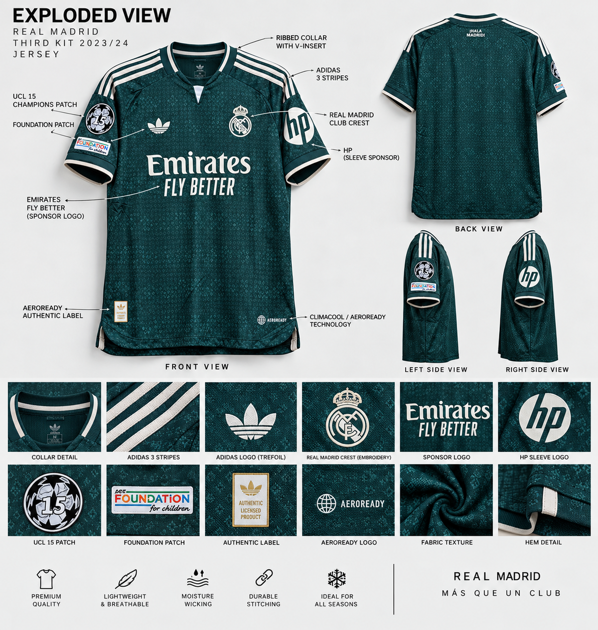 REAL MADRID AWAY 2026-27 (PLAIN) PLAYER VERSION