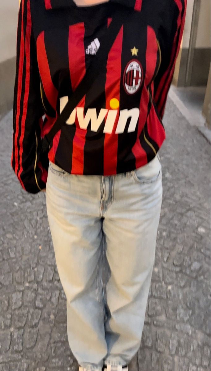 AC MILAN 2006-07 HOME (MALDINI) FULL SLEEVE