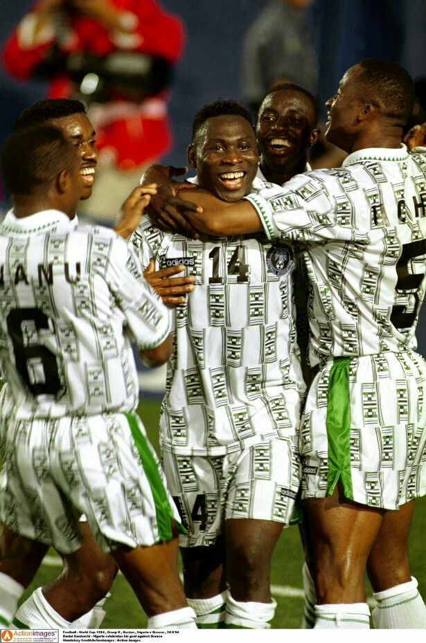 NIGERIA AWAY 1994-95