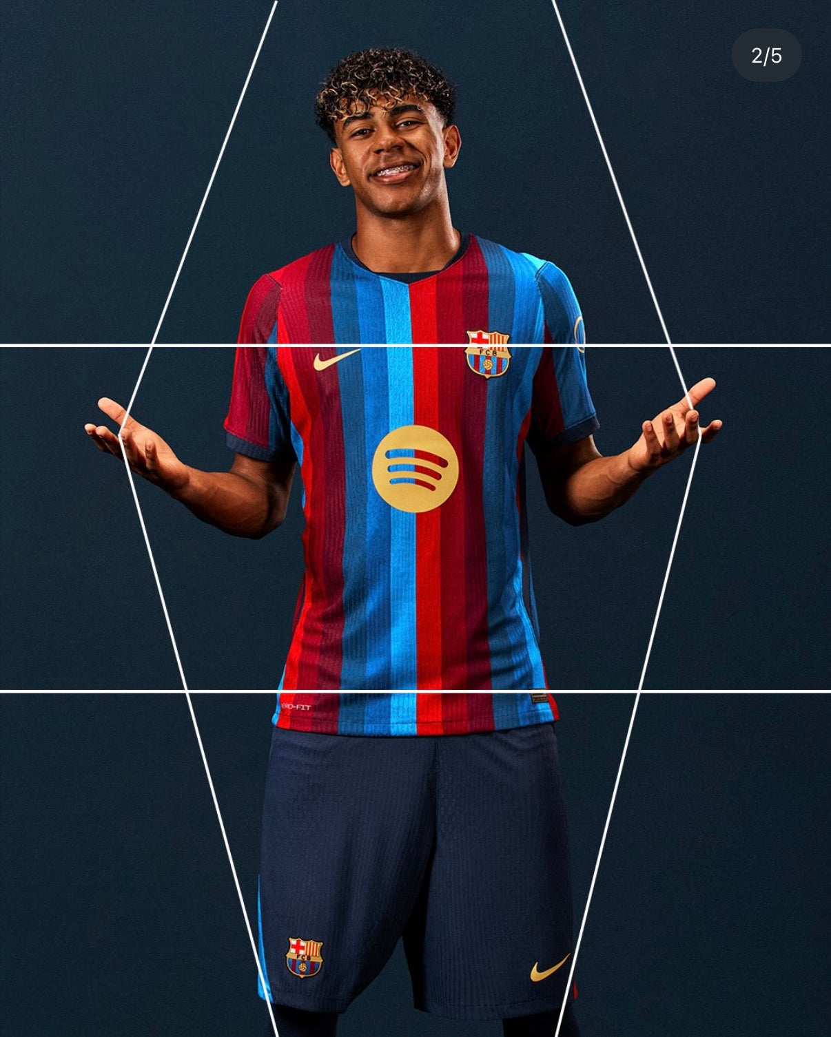 FCB 2026-27 HOME PLAYER VERSION (LAMINE YAMAL)