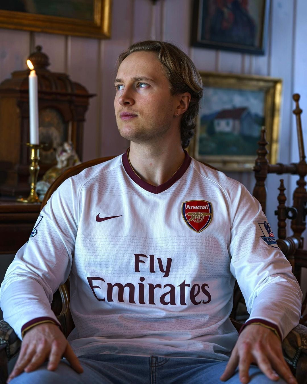 ARSENAL 2007-08 AWAY (V.PERSIE)