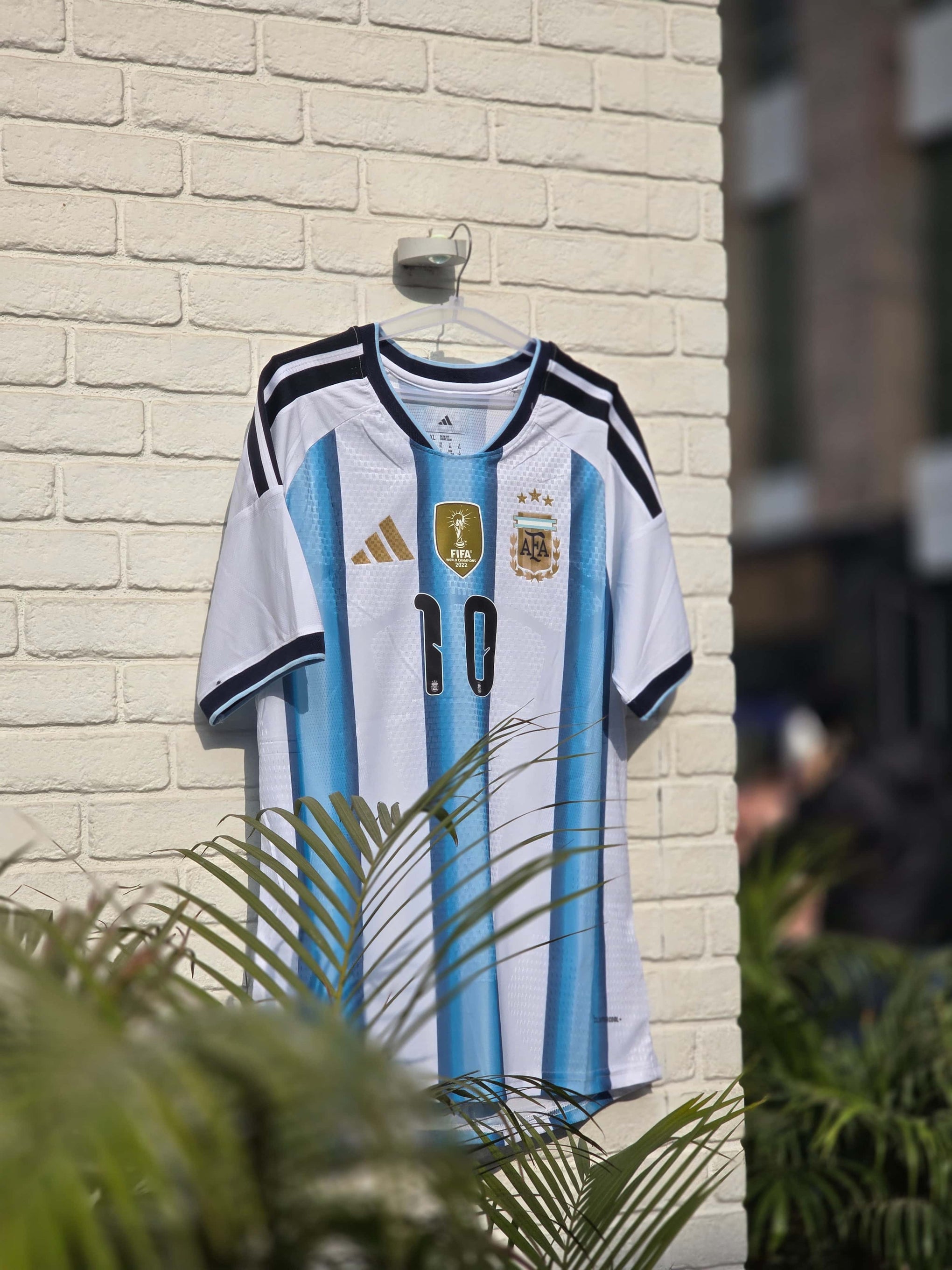 Messi 10 Argentina 2026 Home Authentic Jersey Player Edition