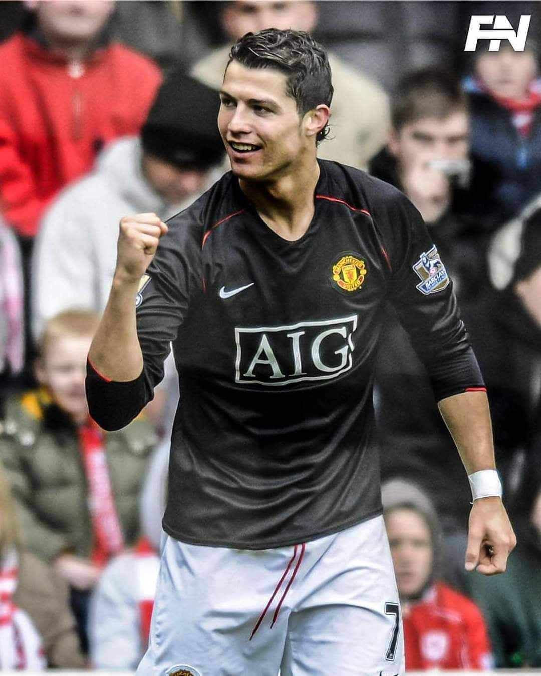 MAN UNITED 2007-08 AWAY (RONALDO) FULL SLEEVE