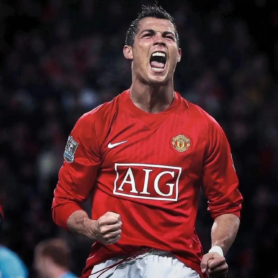 MAN UNITED 2007-08 HOME (RONALDO) FULL SLEEVE