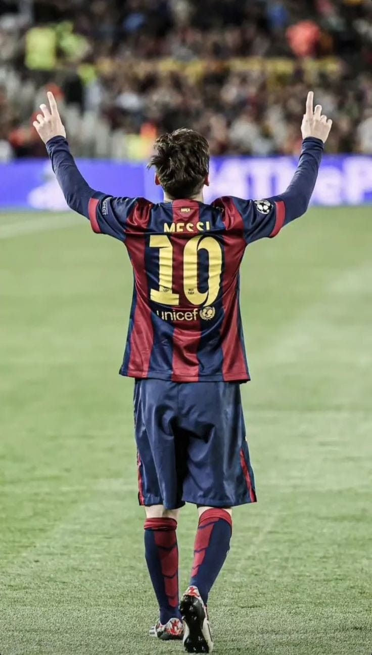 FC Barcelona 2014-15 UCL FINAL (MESSI)  JERSEY