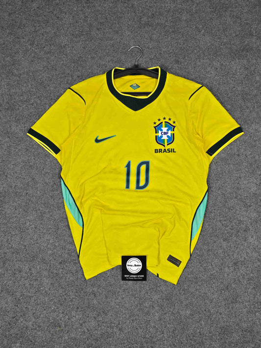 Neymar 10 Brazil 2026 Home Authentic Jersey Player Edition
