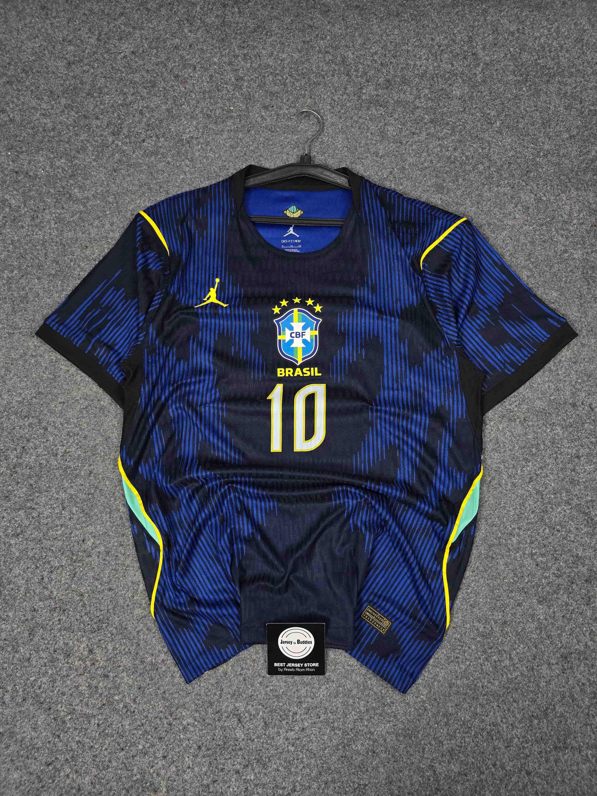 Neymar 10 Brazil 2026 Away Authentic Jersey Player Edition