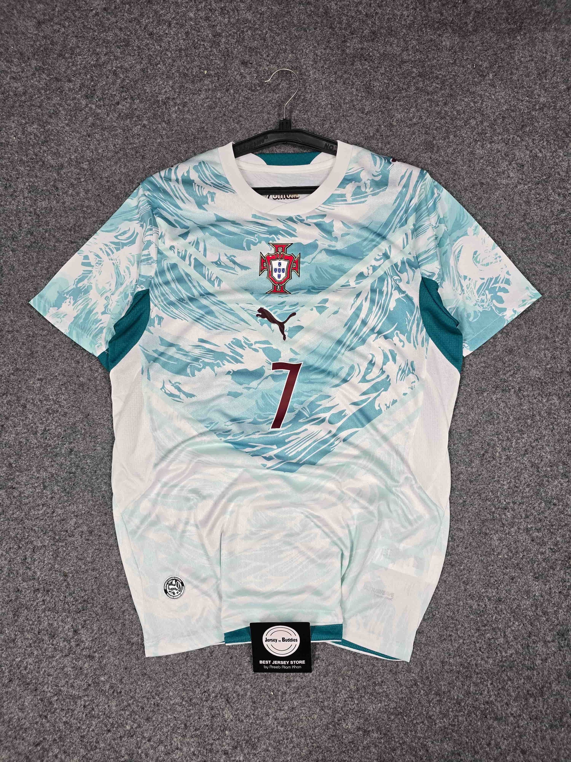 Ronaldo 7 Portugal 2026 Away Authentic Jersey Player Edition