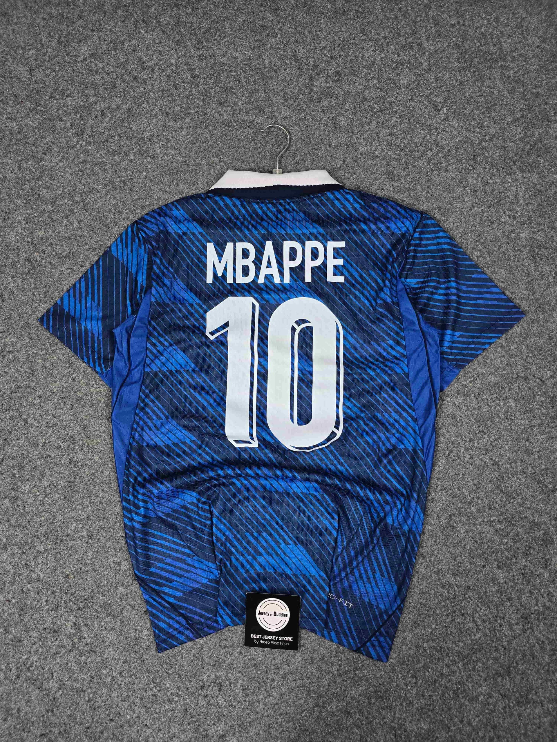 Mbappe 10 France Home Authentic Jersey Player Edition