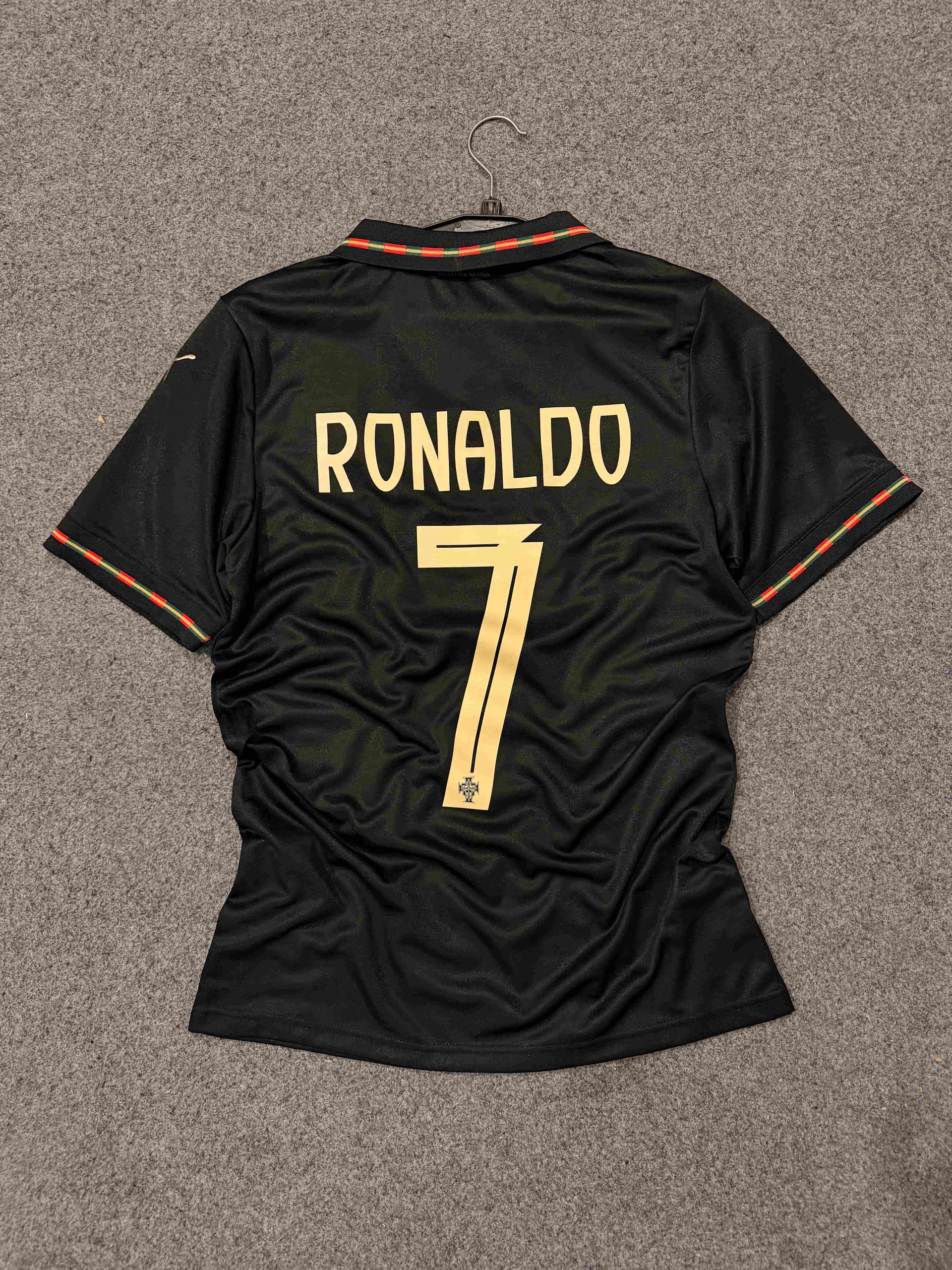 Ronaldo 7 Protugal Third Authentic Jersey Player Edition
