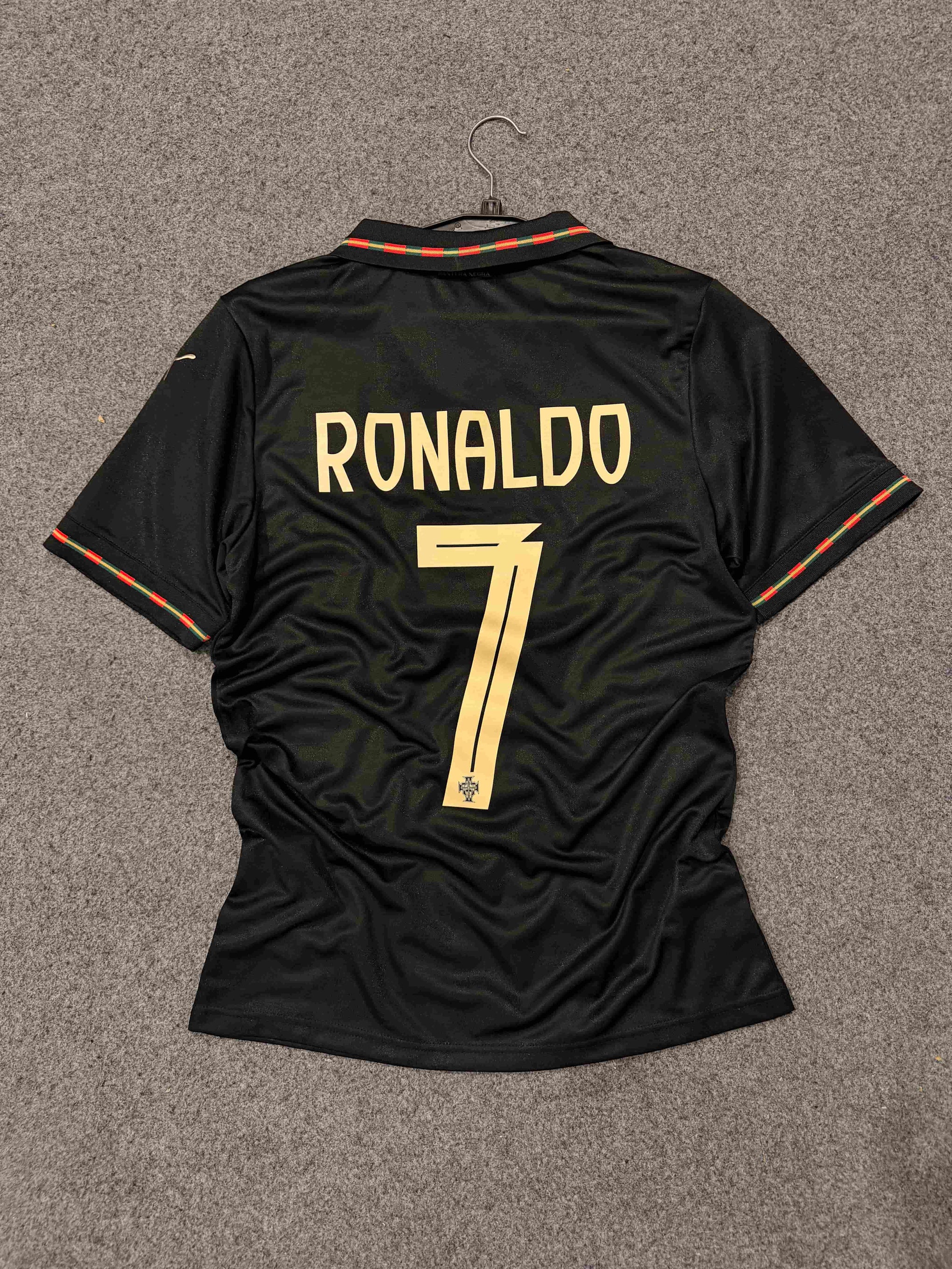 Ronaldo 7 Protugal Third Authentic Jersey Player Edition