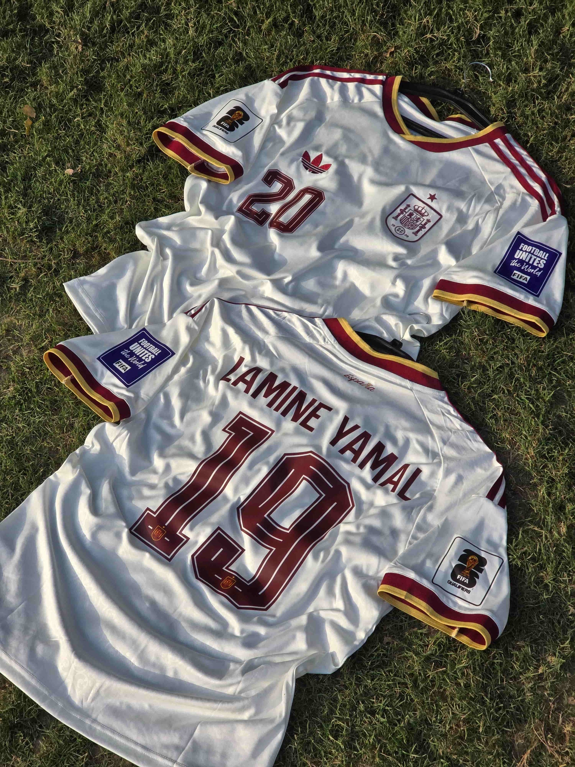 Spain Away 2026 Authentic Jersey Player Edition