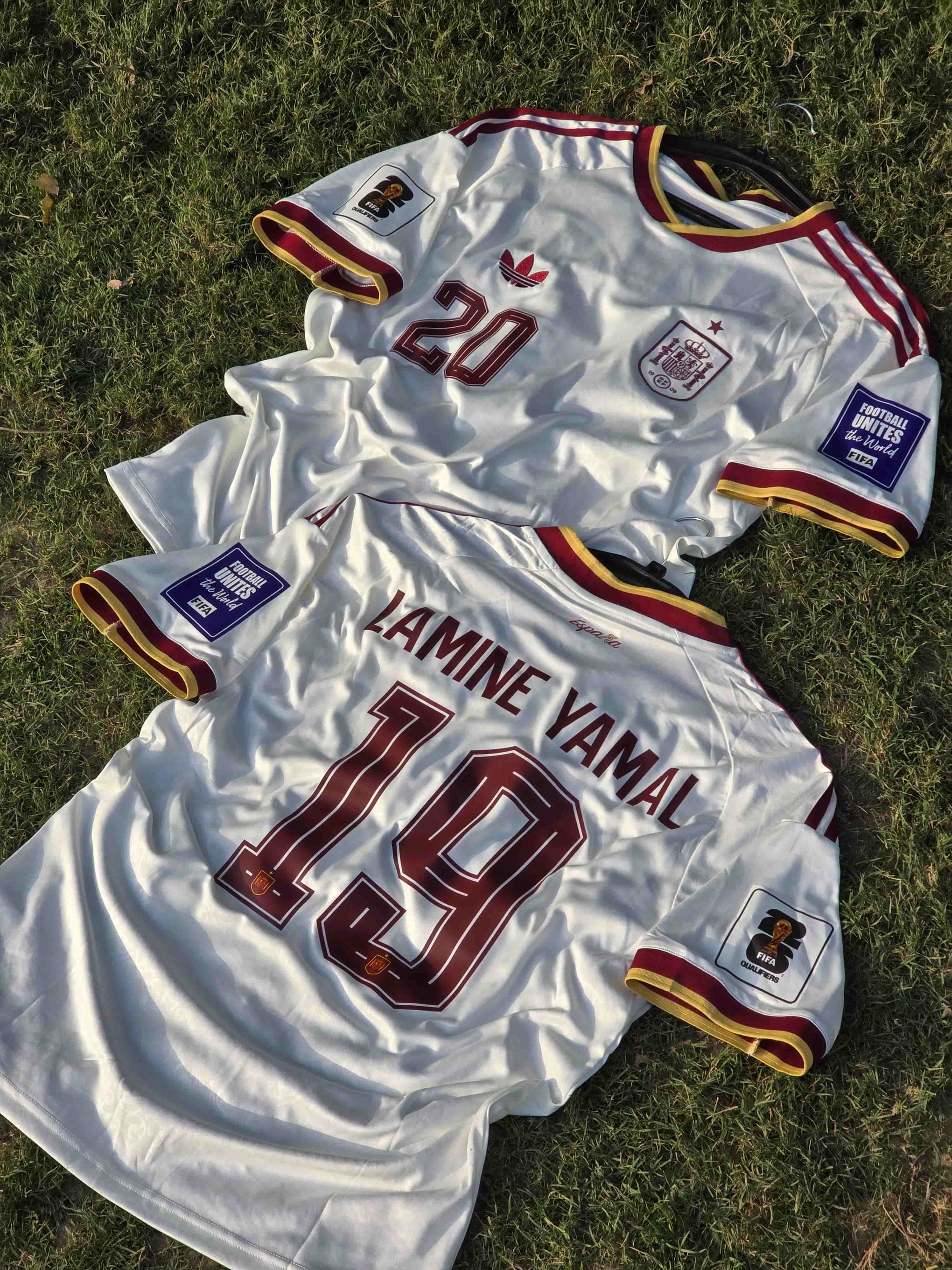 Spain Away 2026 Authentic Jersey Player Edition