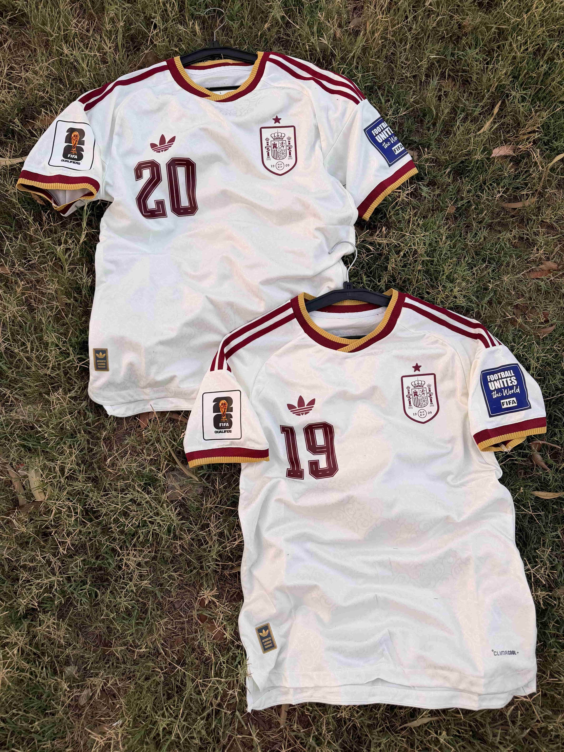 Spain Away 2026 Authentic Jersey Player Edition