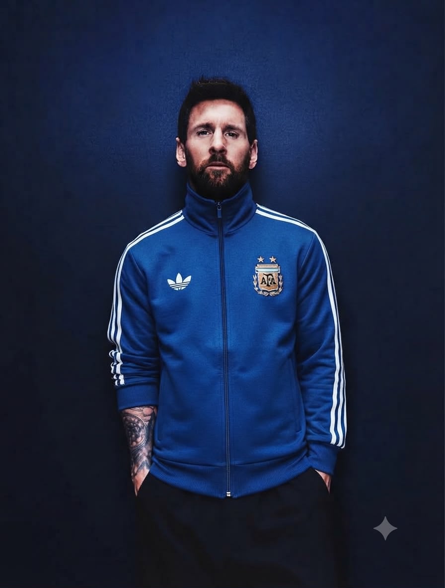 ARGENTINA PREMIUM ZIPPER (BLUE) EDITION (PLAIN)