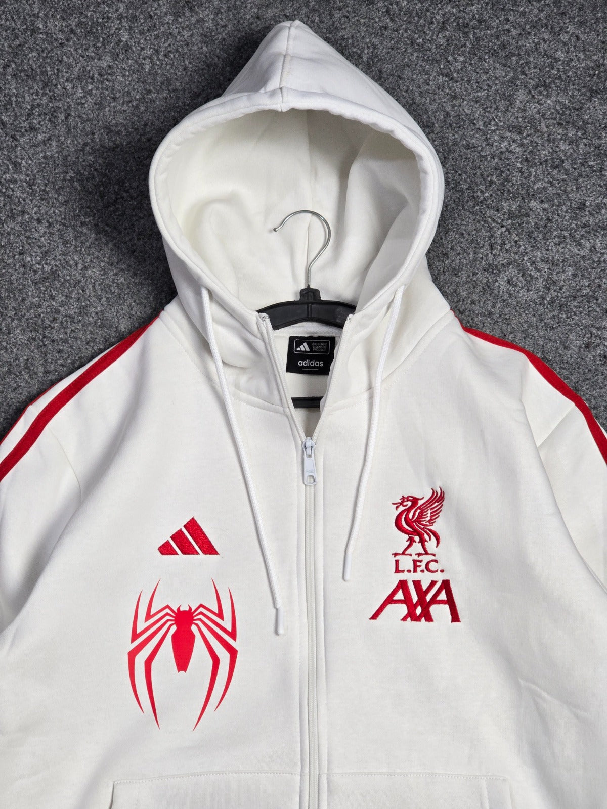 LIVERPOOL WHITE SPIDY EDITION HOODIE