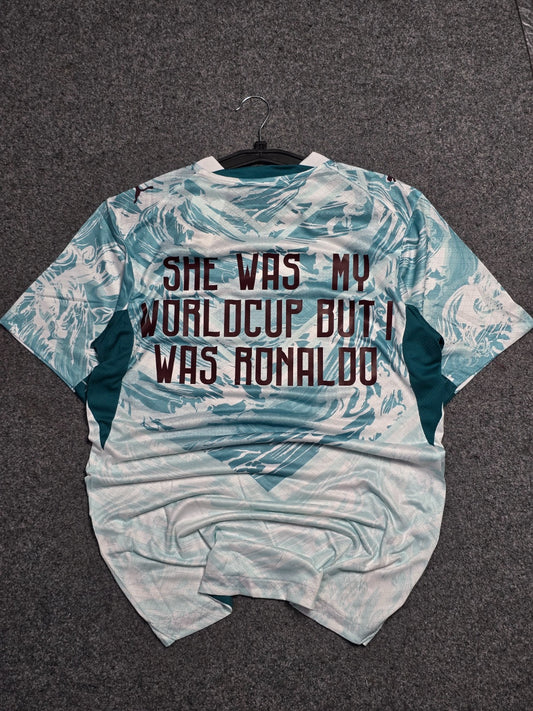 PORTUGAL (SHE WAS MY WORLDCUP) AWAY JERSEY