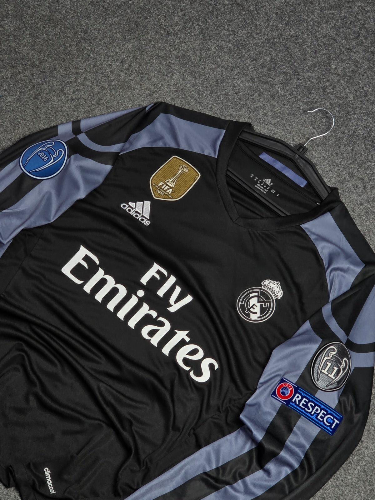 REAL MADRID 2016-17 THIRD FULL SLEEVE (RONALDO 7)