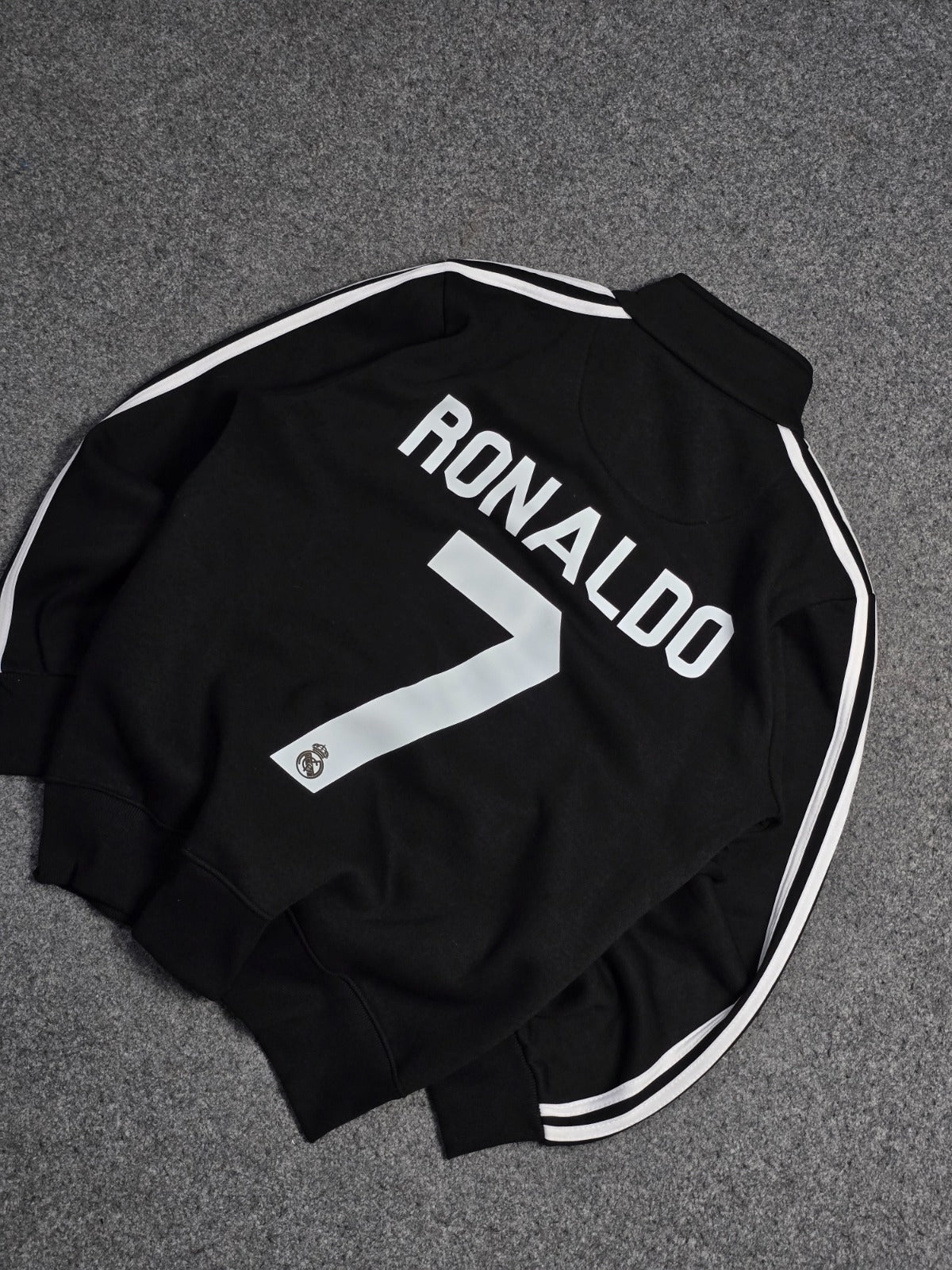 REAL MADRID RONALDO ZIPPER BLACK (UCL)