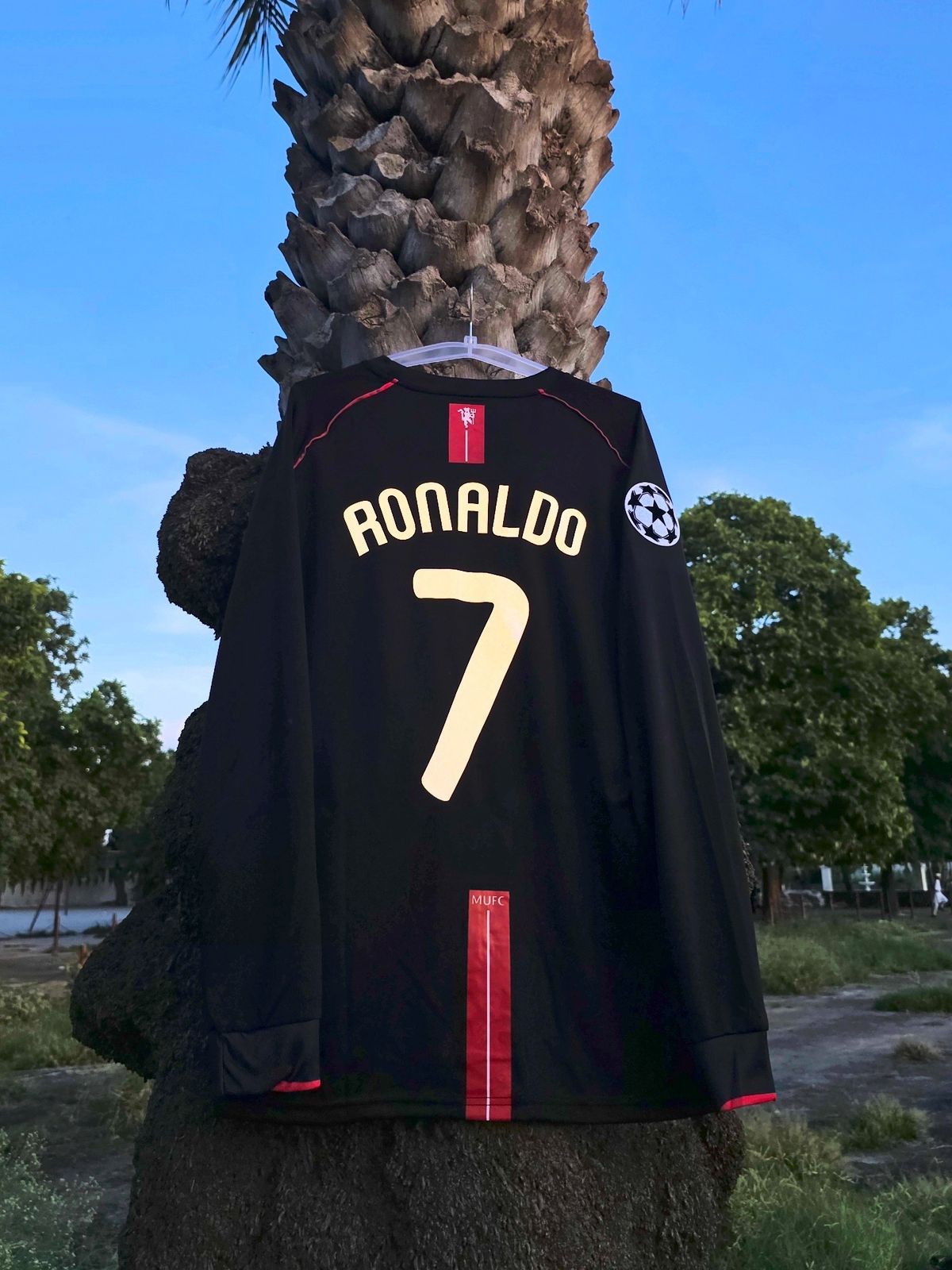 MAN UNITED 2007-08 AWAY (RONALDO) FULL SLEEVE
