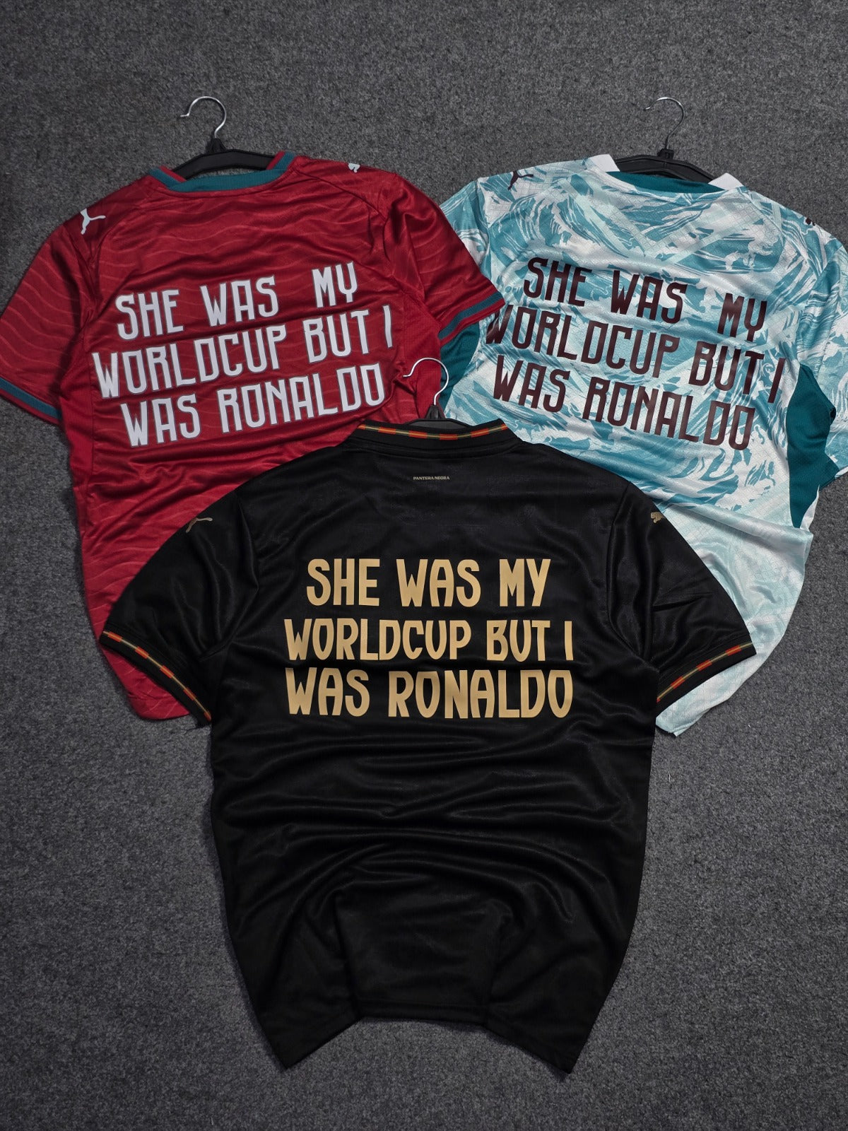 PORTUGAL (SHE WAS MY WORLDCUP) AWAY JERSEY
