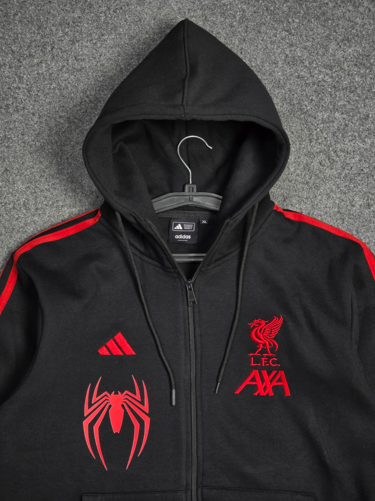 LIVERPOOL BLACK SPIDY EDITION ZIPPER
