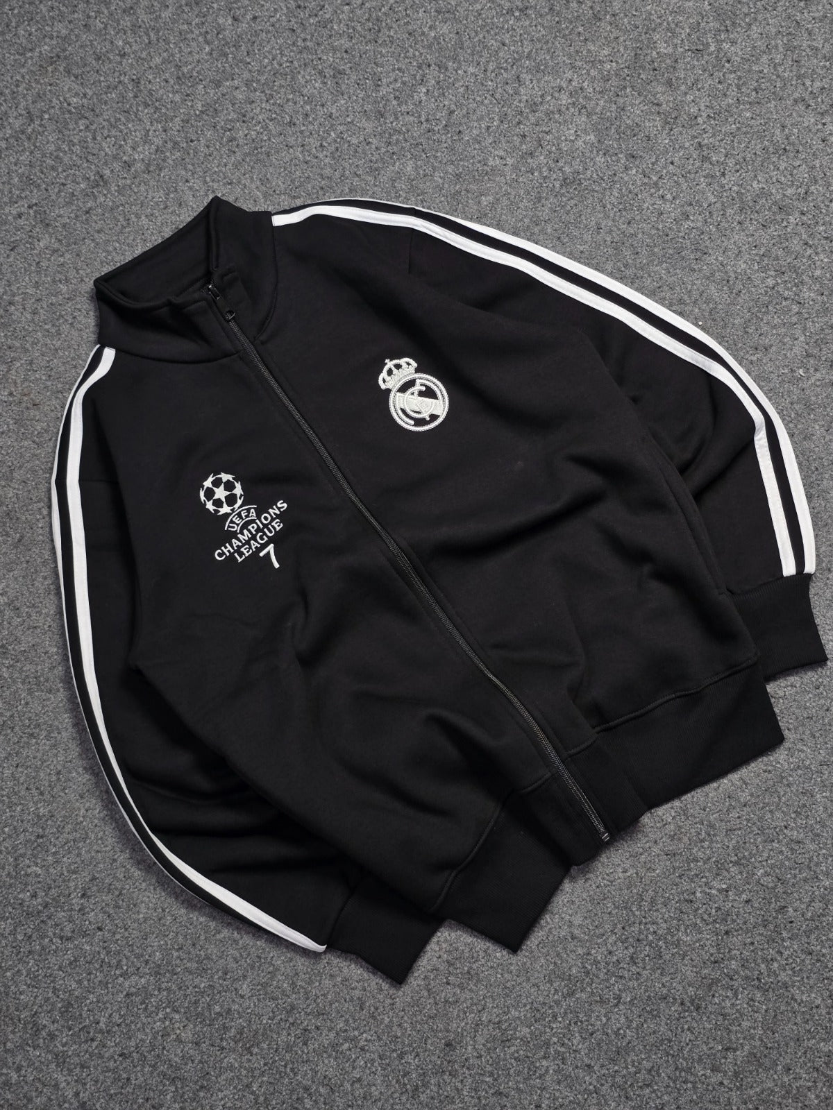 REAL MADRID RONALDO ZIPPER BLACK (UCL)