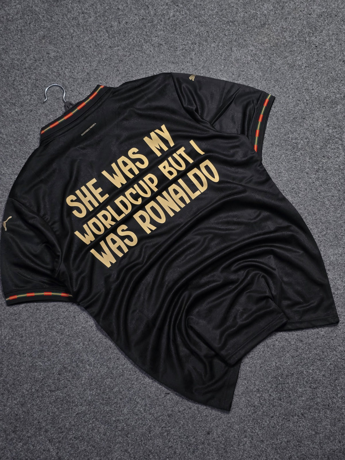 PORTUGAL (SHE WAS MY WORLDCUP) BLACK JERSEY