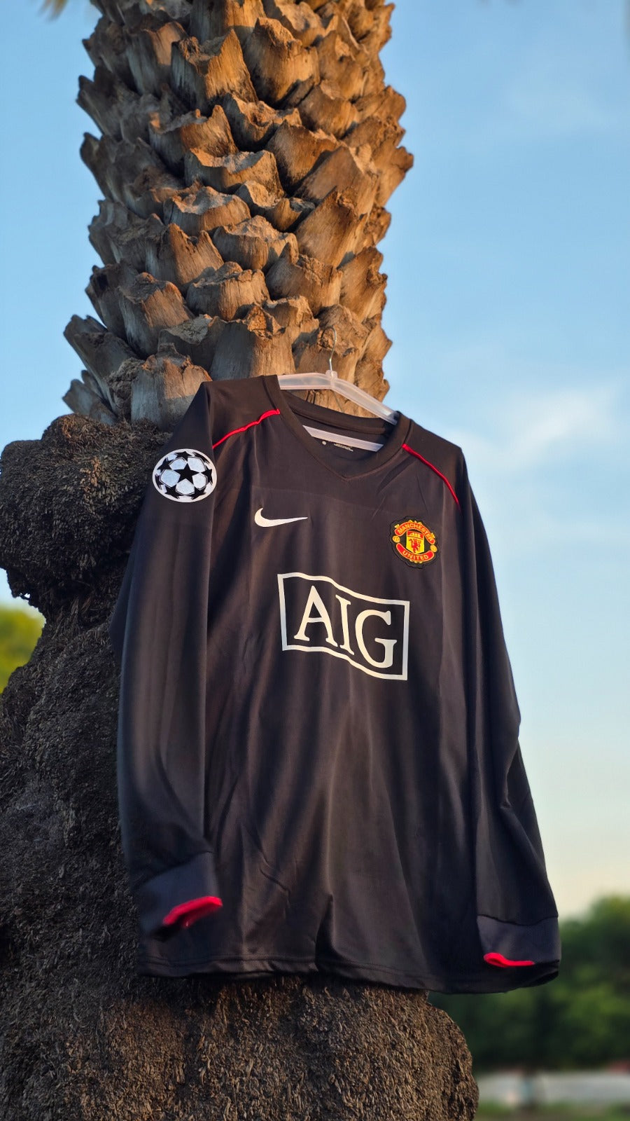 MAN UNITED 2007-08 AWAY (RONALDO) FULL SLEEVE