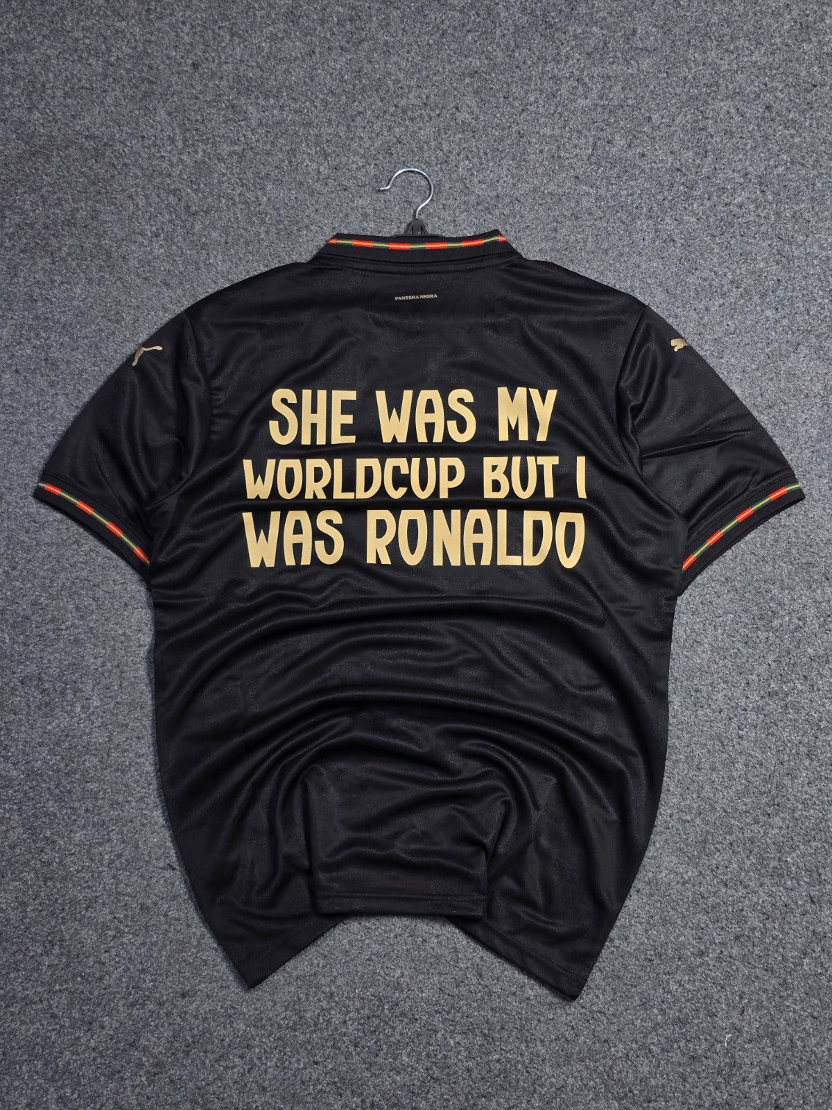 PORTUGAL (SHE WAS MY WORLDCUP) BLACK JERSEY