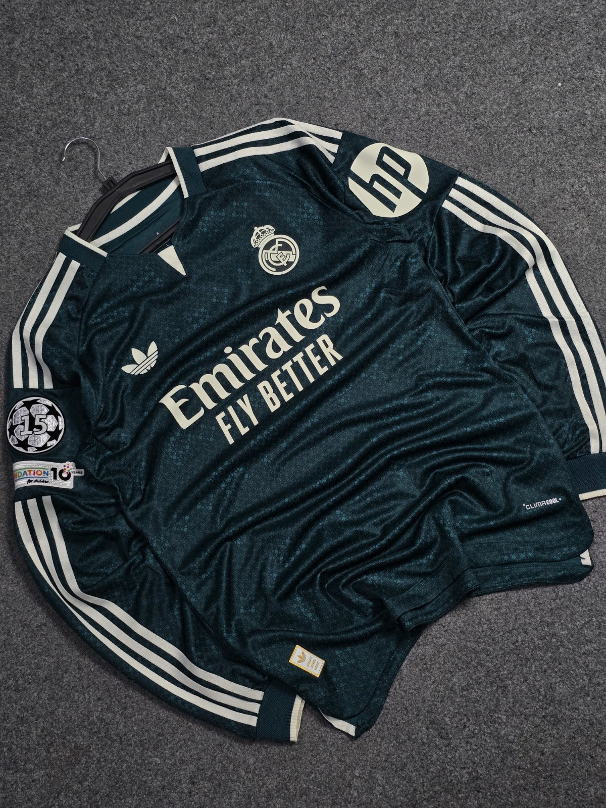 REAL MADRID 2026 AWAY FULL SLEEVE PLAYER VERSION (BELLINGHAM)