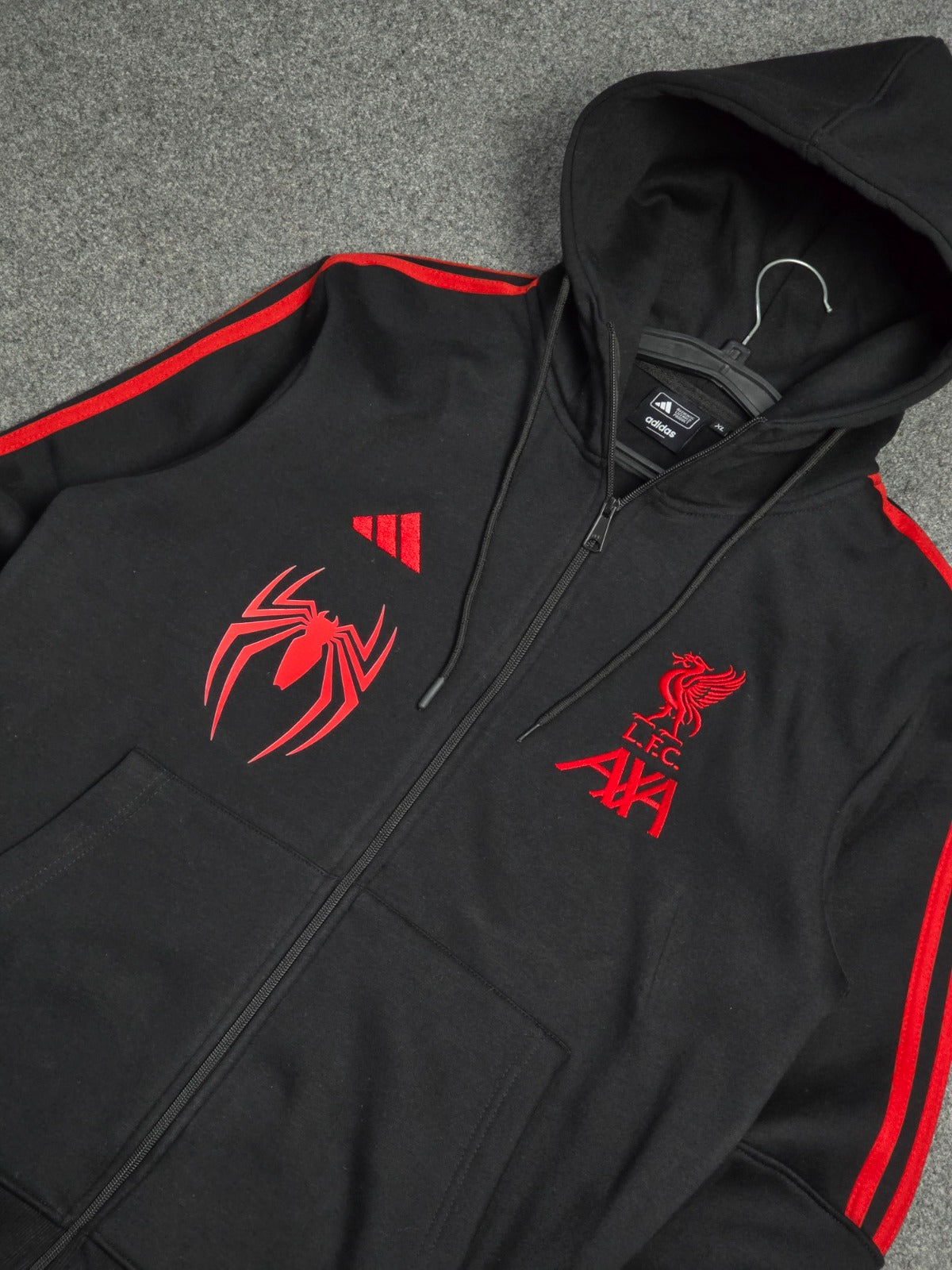 LIVERPOOL BLACK SPIDY EDITION ZIPPER