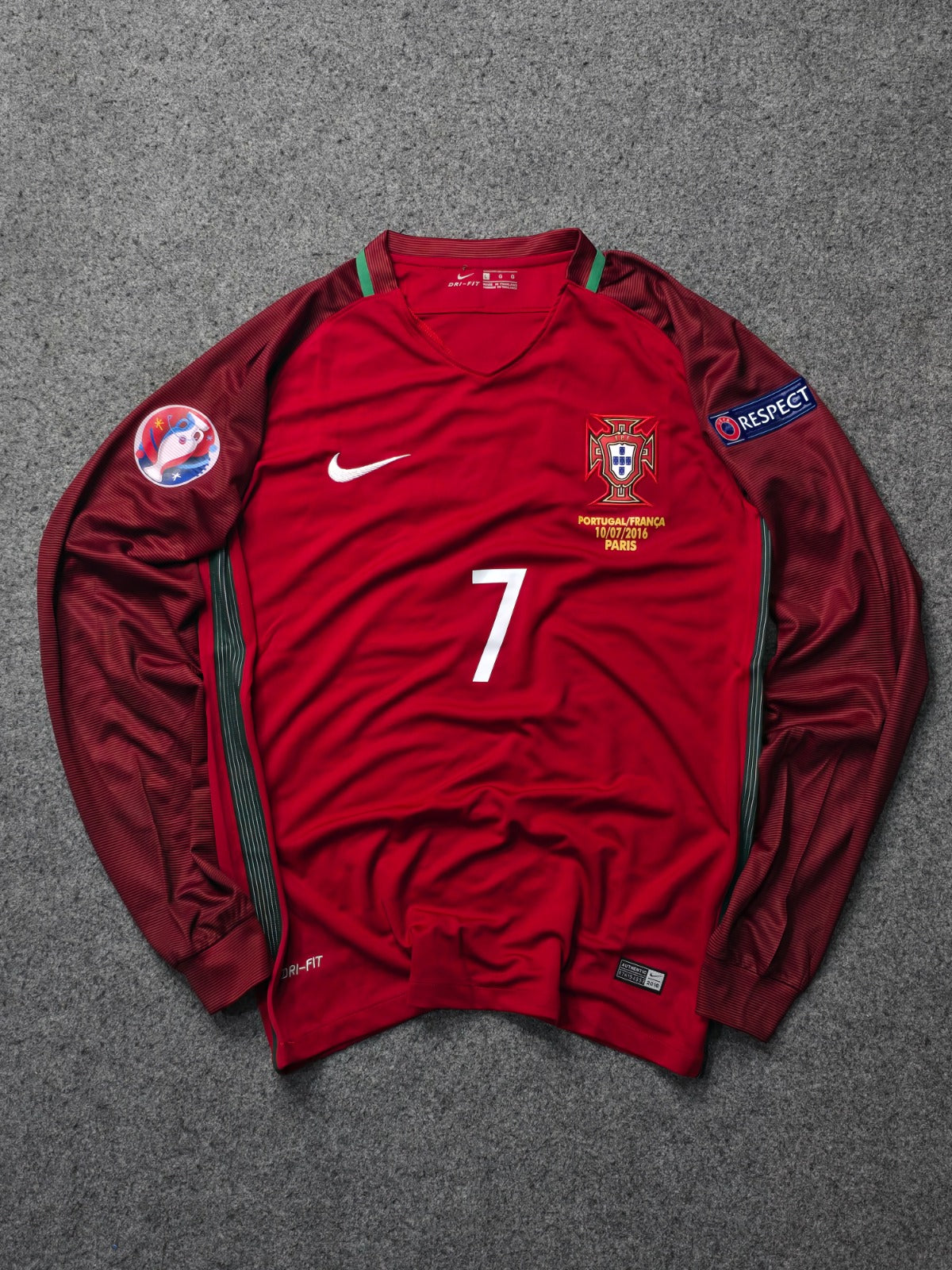 PORTUGAL EURO 2016 HOME (RONALDO)