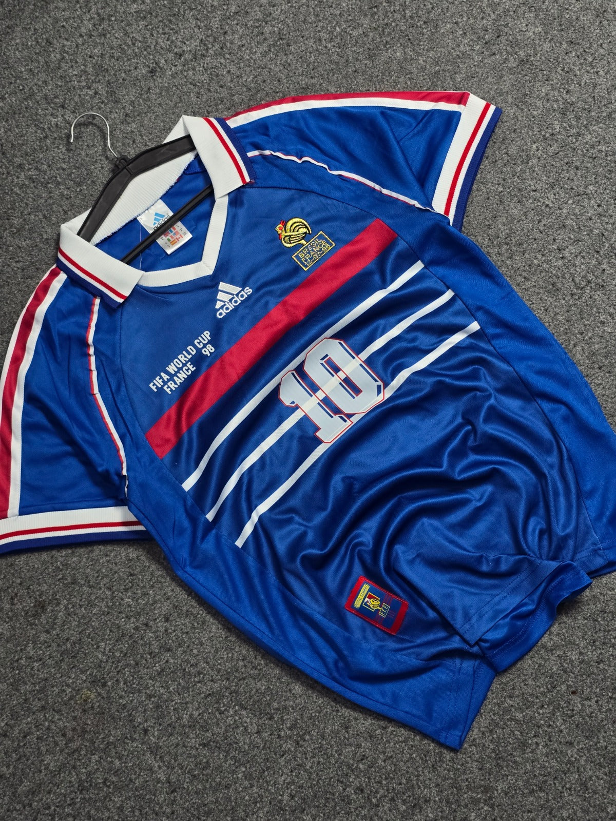 FRANCE HOME WORLD CUP FINAL 1998 (ZIDANE)