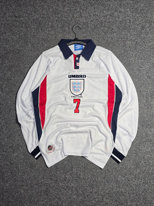 ENGLAND HOME 1998 FULL SLEEVE (BECKHAM)